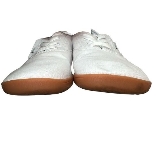 WHITIN White Wide Canvas Barefoot Sneakers | Zero Drop Sole | Minimalist Sz 10 W - Picture 7 of 16